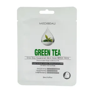 Medibeau Green Tea One-Day Essential Skin Care Mask Pack 20ml